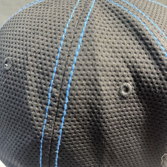 CBS Sports NFL CBS Ball Cap Hat Embroidered Patch Hook/Loop Strap Adjustable EUC - Picture 9 of 13